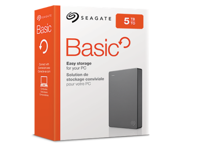 Seagate 5TB External USB 3.0 გარე ვინჩესტერი